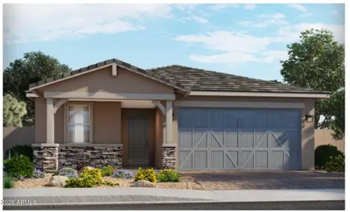 New construction Single-Family house 17596 W Woodlands Ave, Goodyear, AZ 85338 plan Mason - image