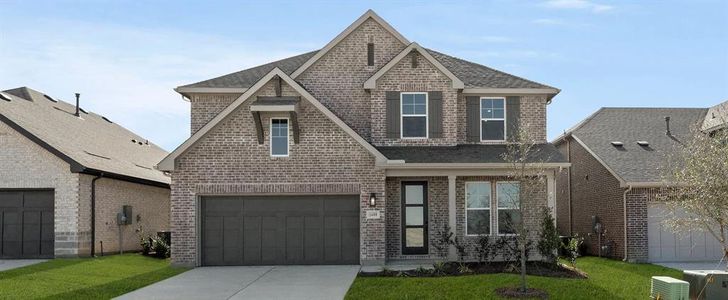 New construction Single-Family house 1608 Abbott Creek Rd, Celina, TX 75009 plan Caldwell - image