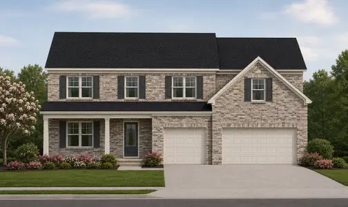 New construction Single-Family house 1911 Smarty Jones Dr, Dacula, GA 30019 plan Hunter - image