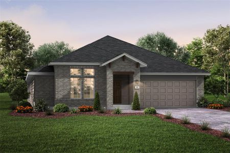 New construction Single-Family house 2815 Tamarack Lodge Drive, Texas City, TX 77568 Whitman- photo 0