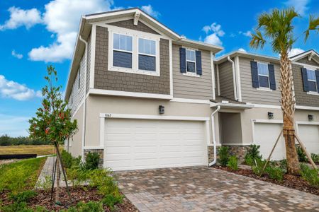 New construction Townhouse house 9167 Aurelia Ave, Parrish, FL 34219 plan Seastone - image