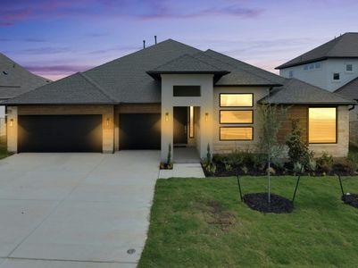 New construction Single-Family house 205 Irvine Pass, Liberty Hill, TX 78642 plan Duval - image