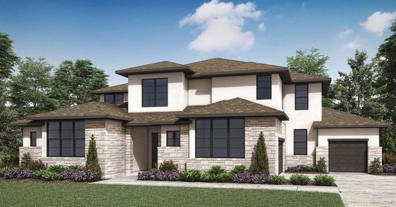 New construction Single-Family house 930 Bristol Creek Bnd, Lakeway, TX 78738 Grantley II- photo 0