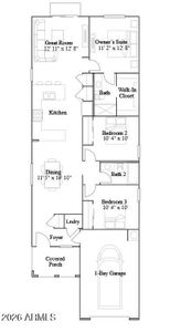 New construction Single-Family house 3852 N 96Th Ln, Phoenix, AZ 85037 plan Aster Plan 2570 - image