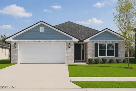 New construction Single-Family house 3628 Basal St, Panama City, FL 32404 plan 1634 - image