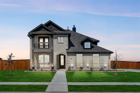 New construction Single-Family house 415 Birkdale Ln, Red Oak, TX 75154 plan Dewberry III Side Entry - image