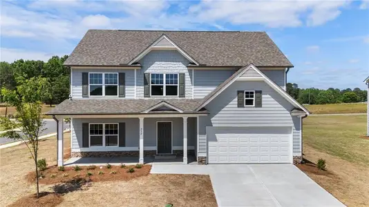 New construction Single-Family house 232 Hampton Hollow Dr, Jefferson, GA 30549 plan Graham - image