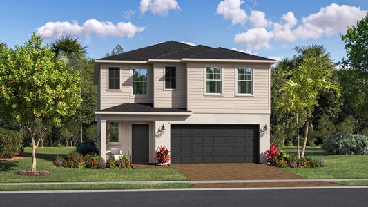 New construction Single-Family house 4230 Loggerhead Cir Se, Palm Bay, FL 32909 plan Edison II - image