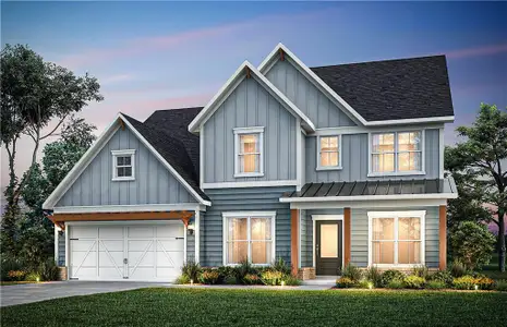 New construction Single-Family house 248 Rockledge Bnd, Powder Springs, GA 30127 plan Riverton - image