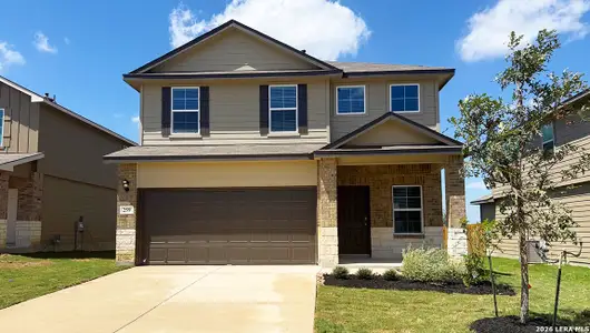New construction Single-Family house 259 Violet Sylph, San Antonio, TX 78253 plan The Madison - image