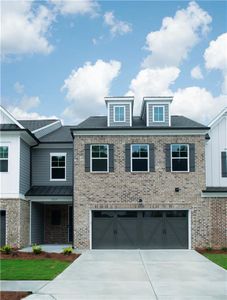 New construction Townhouse house 5338 Gray Birch Bnd, Flowery Branch, GA 30542 Georgian C- photo 0