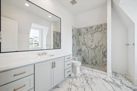 New construction Single-Family house 10 Wentworth Square Ave, Houston, TX 77027 plan Kew - image