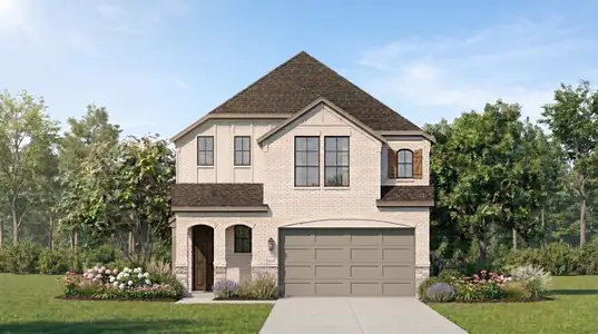 New construction Single-Family house 1811 Hillside Stroll Dr, Lavon, TX 75166 plan Livingston - image
