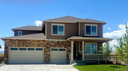 New construction Single-Family house 1860 Chaffee Crest Dr, Berthoud, CO 80513 BRANSON- photo 0