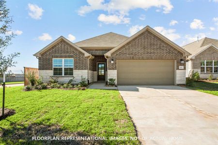 New construction Single-Family house 22656 Hackberry Leaf Dr, New Caney, TX 77357 Boone- photo 0