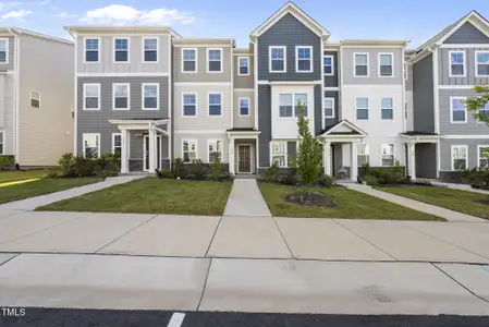 New construction Townhouse house 332 Hemley Trl, Wake Forest, NC 27587 plan Manteo II - image