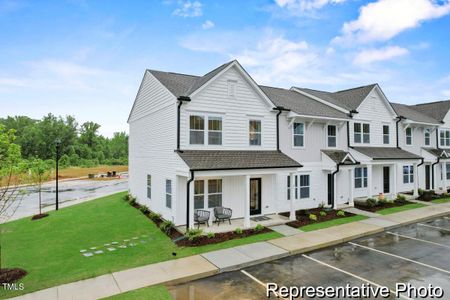 New construction Townhouse house 67 Camel Crazies Place, Unit 64, Lillington, NC 27546 - photo 0