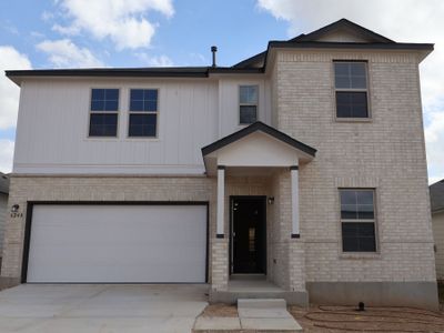 New construction Single-Family house 6248 Persimmon Lk, San Antonio, TX 78252 plan Armstrong - image