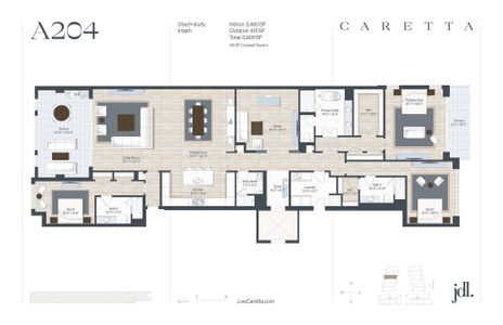 New construction Condo house 1011 Us Hwy One, Unit A204, Juno Beach, FL 33408 - image 4