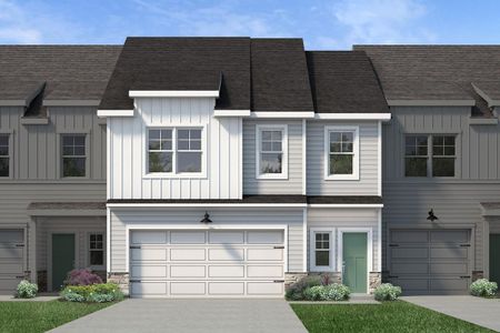 New construction Townhouse house 1402 Johnstone Dr, Reidville, SC 29375 plan The Kensington A - image