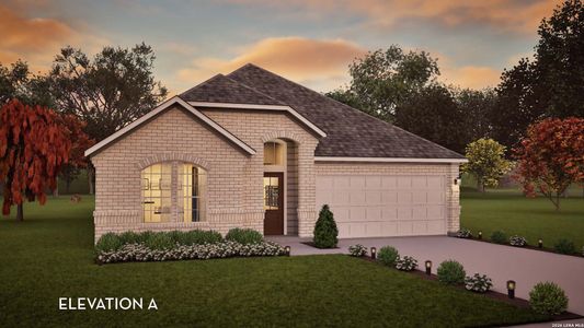 New construction Single-Family house 17218 Scotch Pine Dr, Elmendorf, TX 78112 - image