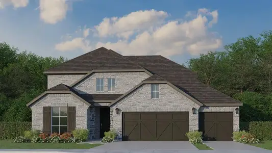 New construction Single-Family house 3324 Maidenhair Ln, Celina, TX 75009 plan 1525 - image