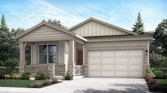 New construction Single-Family house 300 Paloma Way, Elizabeth, CO 80107 Snowmass- photo 0