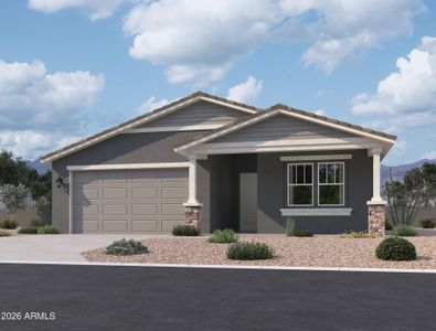 New construction Single-Family house 6617 E Fiddleneck Wy, San Tan Valley, AZ 85143 - image
