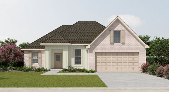 New construction Single-Family house 6 Bon Ami Dr, Freeport, FL 32439 plan Roses V G - image
