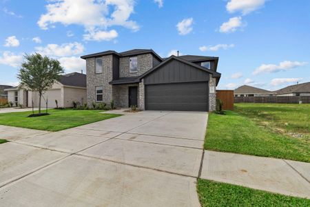 New construction Single-Family house 21922 Vernazza Bnd, Hockley, TX 77447 - image