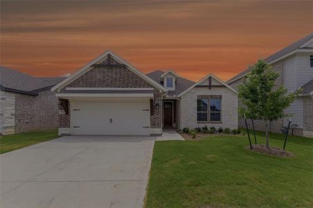New construction Single-Family house 3502 Helena St, Gainesville, TX 76240 plan Cascade II - image