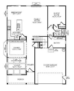 First floor layout