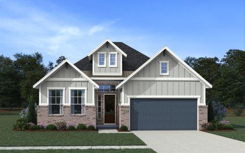 New construction Single-Family house 218 Navarro, Boerne, TX 78006 plan Summerton 50′ - image