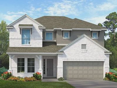 New construction Single-Family house 410 Rugged Rock Ln, New Caney, TX 77357 plan Macalister - image