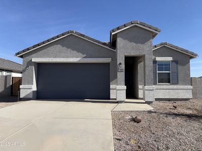 New construction Single-Family house 18345 N San Juan St, Maricopa, AZ 85138 Mockingbird- photo 0