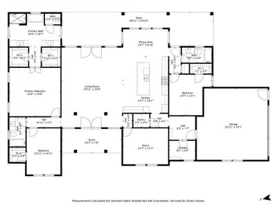 Each room thoughtfully laid out with a generous amount of space. Home is 3715 sq ft including porches and garage and has 10 ft ceilings throughout except for living room.