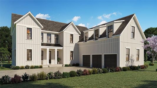 New construction Single-Family house 2517 Canopy Court, Marietta, GA 30066 The Alston A- photo 0