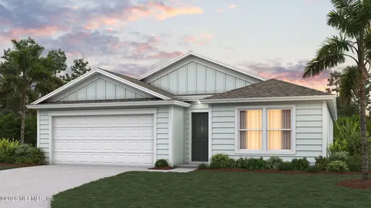 New construction Single-Family house 4005 Sitka Pine Cir, Jacksonville, FL 32218 plan Cali - image