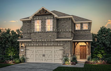 New construction Single-Family house 300 Willowmore Drive, Little Elm, TX 75068 Nelson- photo 0