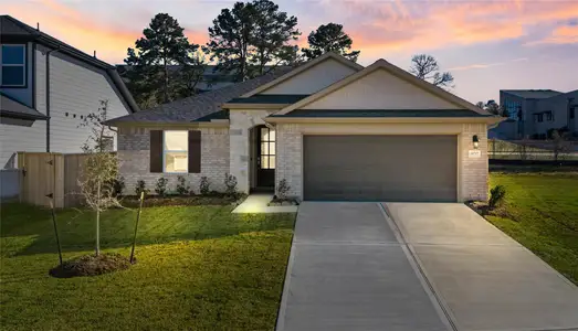 New construction Single-Family house 19737 Flag View Dr, Montgomery, TX 77316 plan Brook - image
