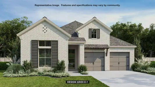 New construction Single-Family house 528 Alameda Ln, Georgetown, TX 78628 plan 2293H - image