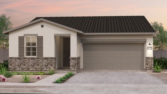 New construction Single-Family house 12562 W Odeum Ln, Avondale, AZ 85323 plan Clover - image