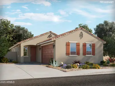 New construction Single-Family house 322 S San Christo Ln, Casa Grande, AZ 85194 Maxwell- photo 0