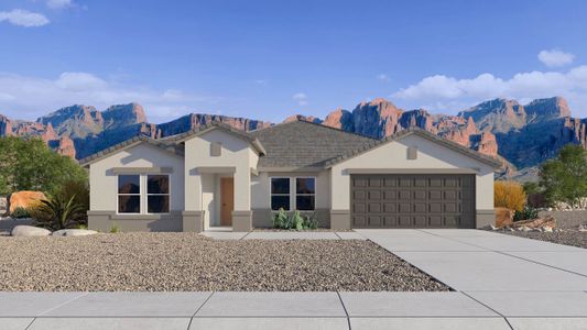 New construction Single-Family house 12024 E Marigold Lane, Florence, AZ 85132 - photo 0