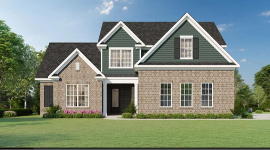 New construction Single-Family house 7044 Walker Farms, Bartlett, TN 38002 plan Elmsgate - image