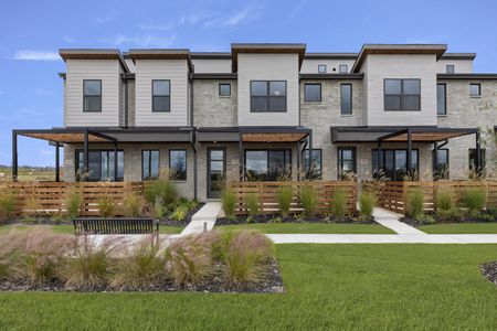 New construction Townhouse house 2040 Aldrich Mews, Celina, TX 75009 plan Mimosa - image