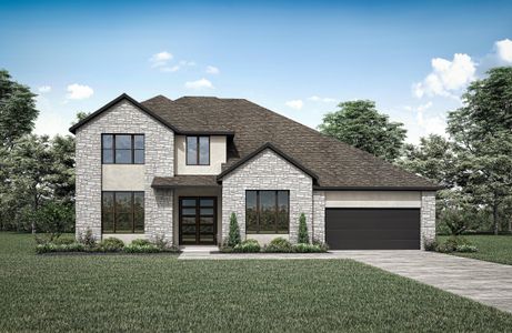 New construction Single-Family house 7628 Becasseau Drive, Austin, TX 78738 Wynters- photo 0