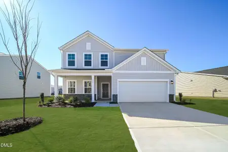 New construction Single-Family house 113 Blossom Field Wy, Angier, NC 27501 plan Winston - image