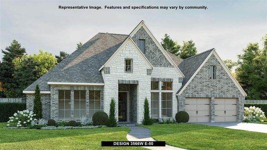 New construction Single-Family house 15814 Mossy Juniper Ln, Conroe, TX 77302 plan 3566W - image