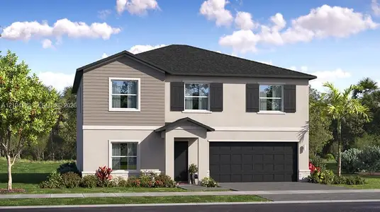 New construction Single-Family house 21221 Sw 125 Psge, Miami, FL 33177 plan Eclipse - image